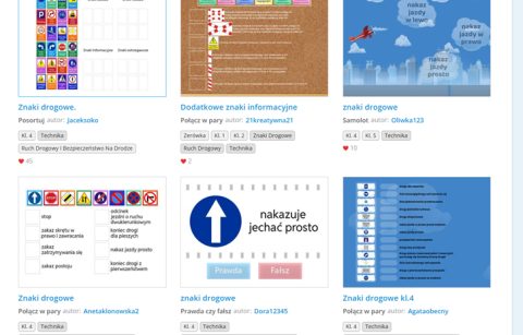 Programy i aplikacje, gry oraz testy do nauki znaków drogowych online.